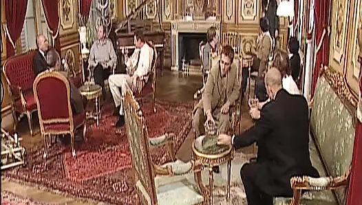 Tattooed Brunette German Cougar Gets Anal Drilled in Vintage