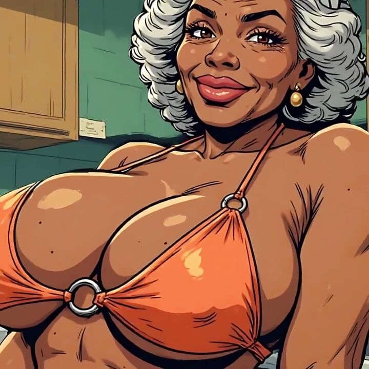 Bikini Old Babes 3D Ai Art