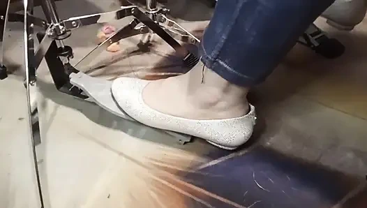 Ich entspanne mich, mein schlagzeug