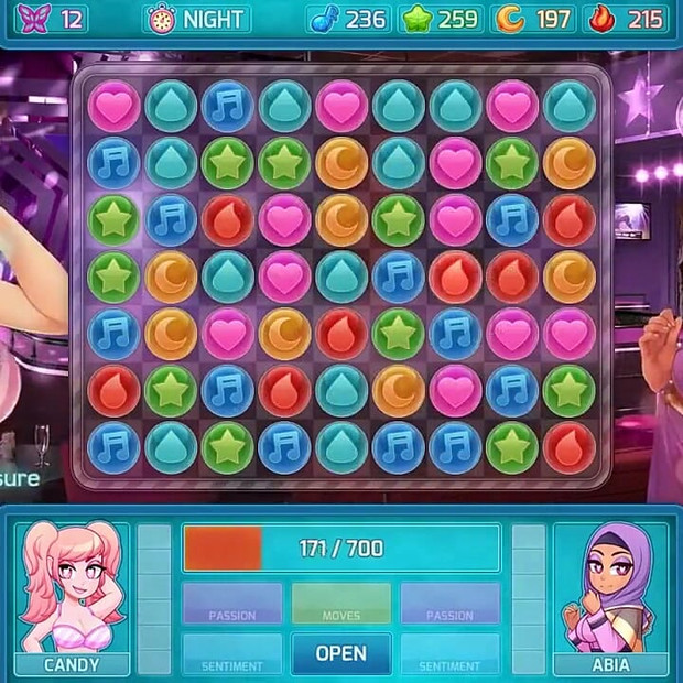 Huniepop 2 - Double Date - Part 11 Lesbian Hentai Art by Loveskysan