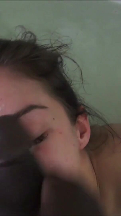 Spectacular moment from "Lullu gun Suck Big Black Cock of Friend of her daddy"