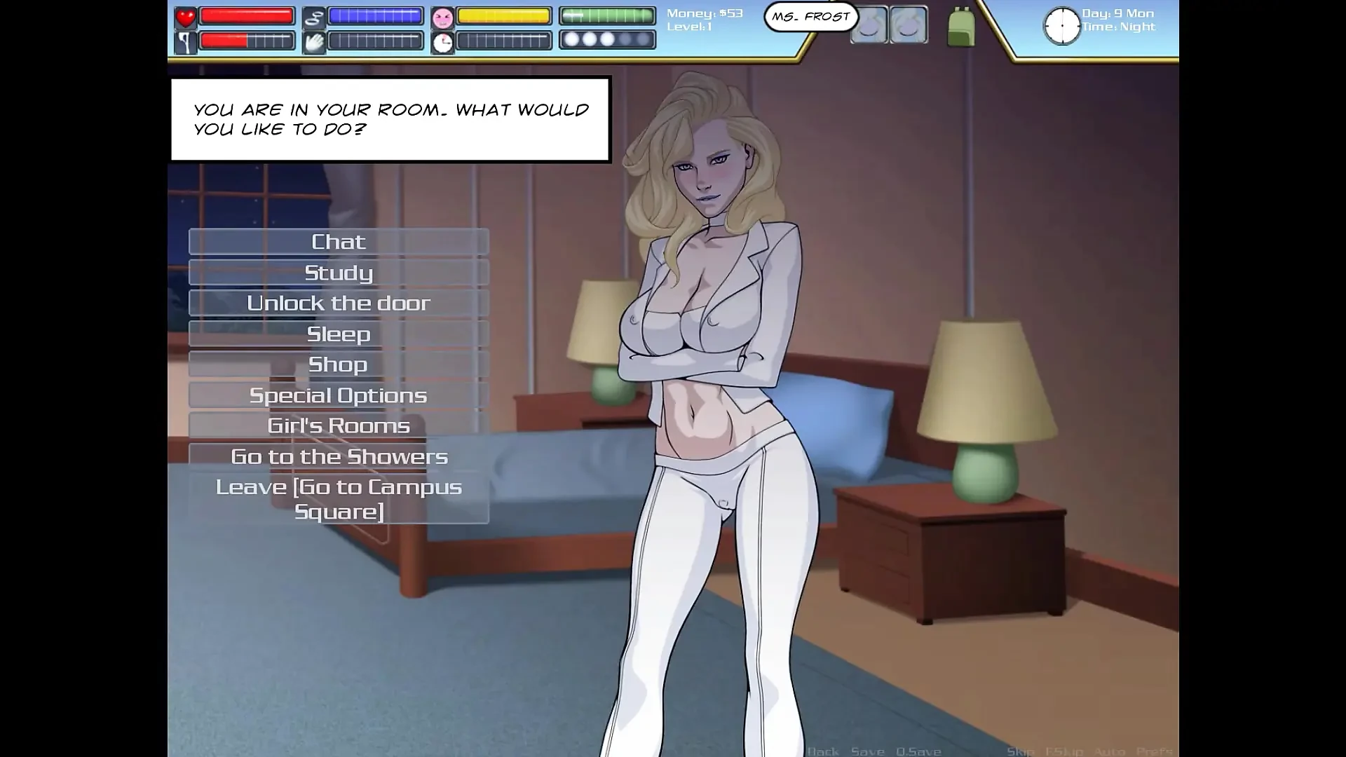 Rogue Like - bu guru nakal bagian 5 ms.frost dientot sama loveskysanx