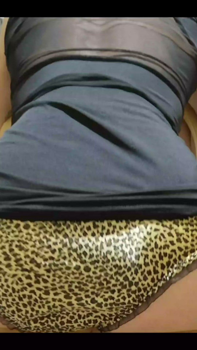 Showing off in my sexy panties for men to spunk on