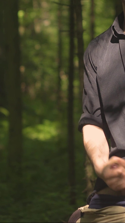 Must-see moment from "Handsome man Noel Dero decided to masturbate in the woods because he really wanted to fuck"