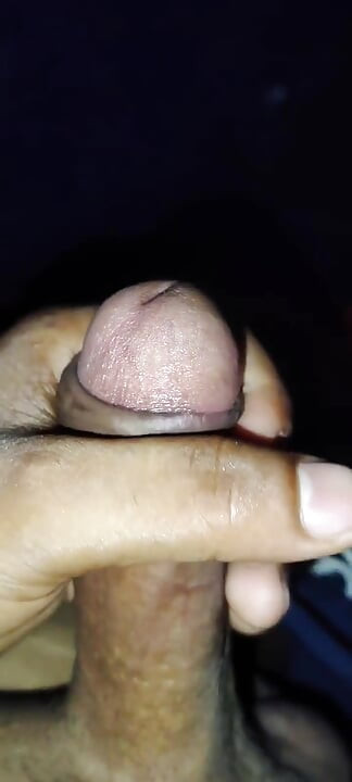 Masturbating