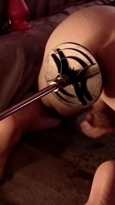 Massive Mushroom Head Dildo Wrecks Hole | Clip 1