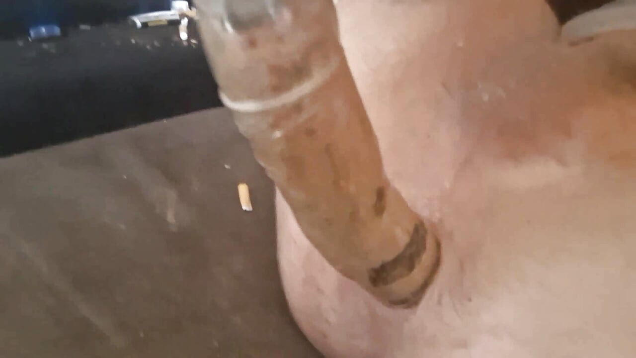 Anal masturbation pounding in the ass with a huge 30cm dildo made Anal masturbation pounding in the ass with a huge 30cm dildo
