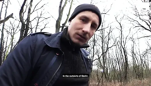 Outdoor-abspritzen! Streber-schlampe verdient einen öffentlichen groben fick: Stella Star - stevenShameDating