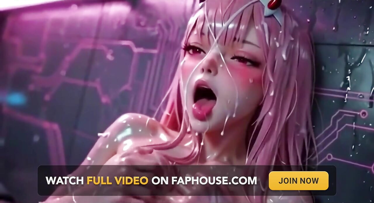 Nulta ružičasta kosa anime devojka vrelo kupanje i zadirkivanje u spavaćoj sobi