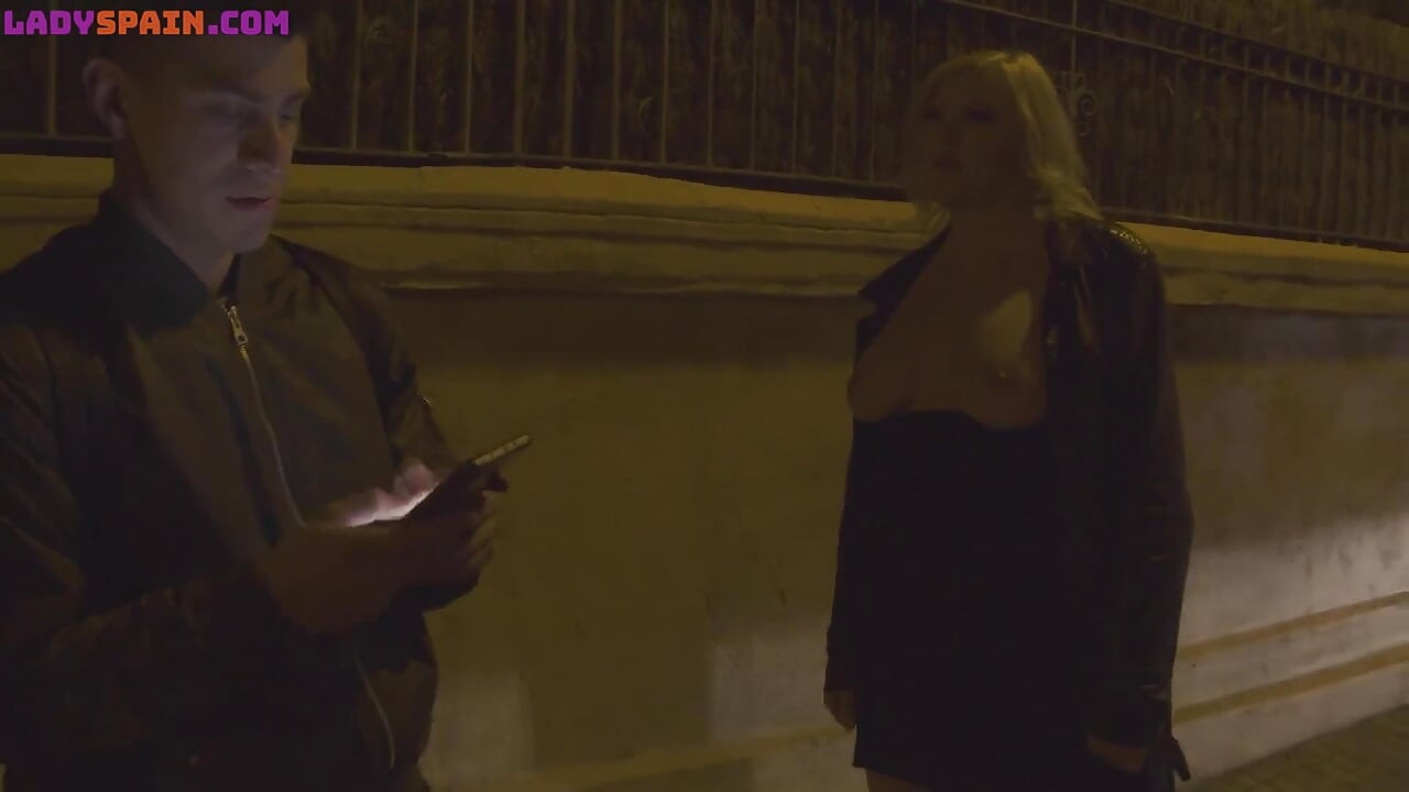 This Busty Mature Woman Goes Out on the Street with Her Tits Out Looking for Young Men to Fuck