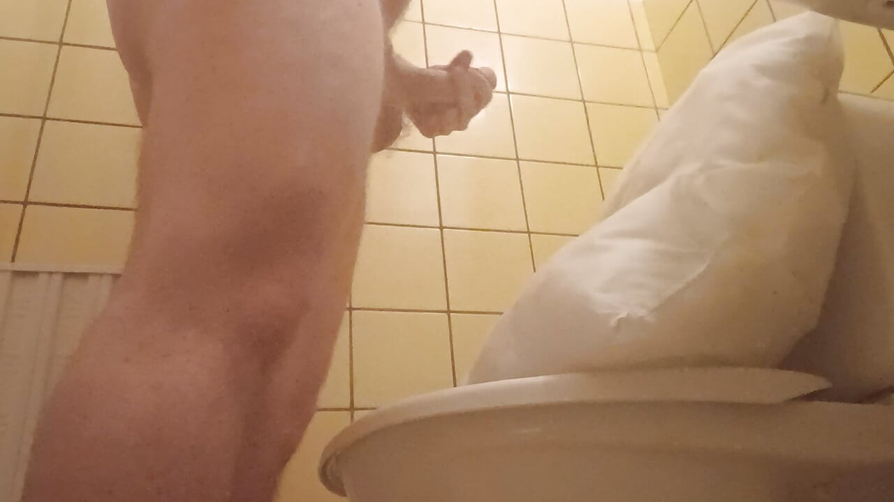 Cumming toilet pillow
