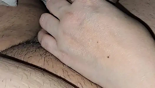 Step Mom Made Step Son Big Dick Very Happy - Perfect Handjob -