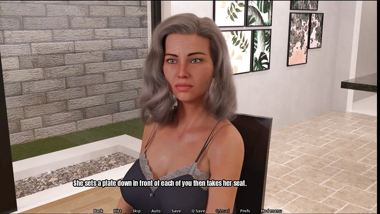 Grandma's house, we watched porn together, she really touched my dick