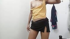 Skinny Indian Camgirl With Puffy Nipples