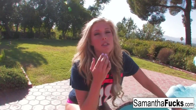 Samantha's BJ Leads To A Creampie