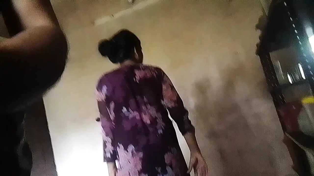 Tamil Village Girl Sucks Her Husband's Cock in the Kitchen