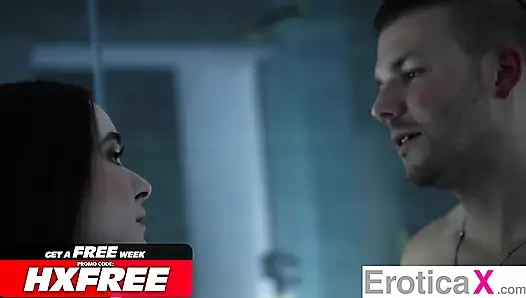 EROTICAX - Hazel Moore's Natural Allure Meets Codey Steele's Big Dick in Tender Lovemaking