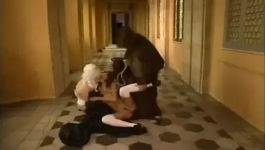 Sexy convent teens open up to fucking sin