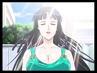Gorąca studentka zostaje zerżnięta przez cycatą nauczycielkę hentai