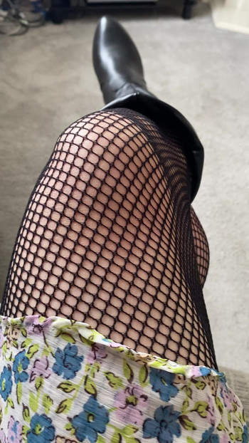 New Boots and wet panties