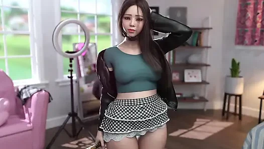 Hiro Caught Japanese Stepsister Ass Video In Computer