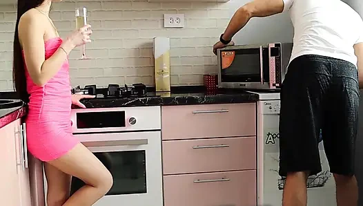 Seduced His Best Friend's Boyfriend. the Guy Ended up in the Pussy