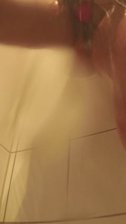 Horny Masturbation, Pee and BJ of a big Dick under Shower - Little Sunshine MILF | Clip 1