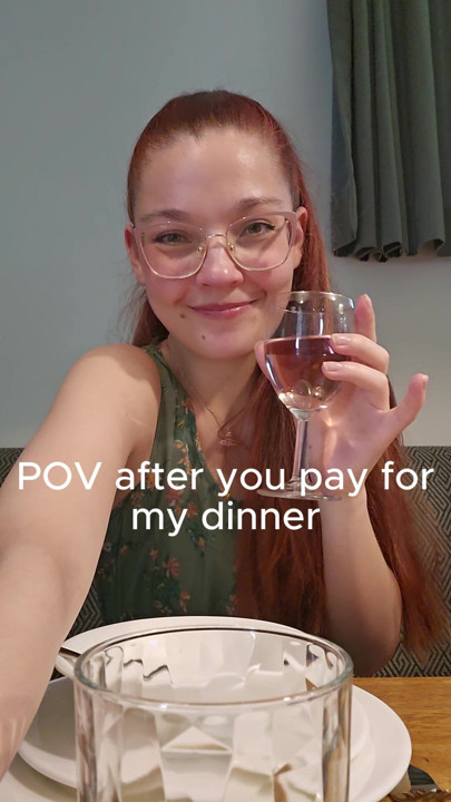 POV You Pay For Dinner And I Thank You In The Restroom - Redhead POV