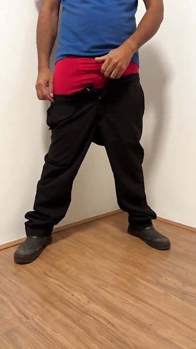After Work He Came to Fuck the Trans Woman's Ass.