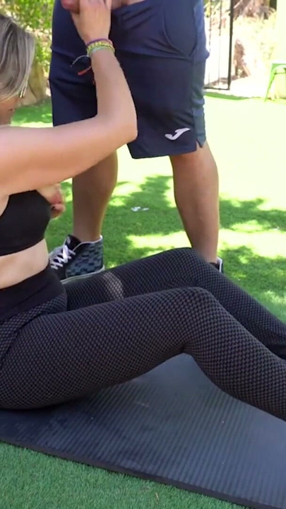 like my ass in yoga pants? cum all over it! | Clip 1