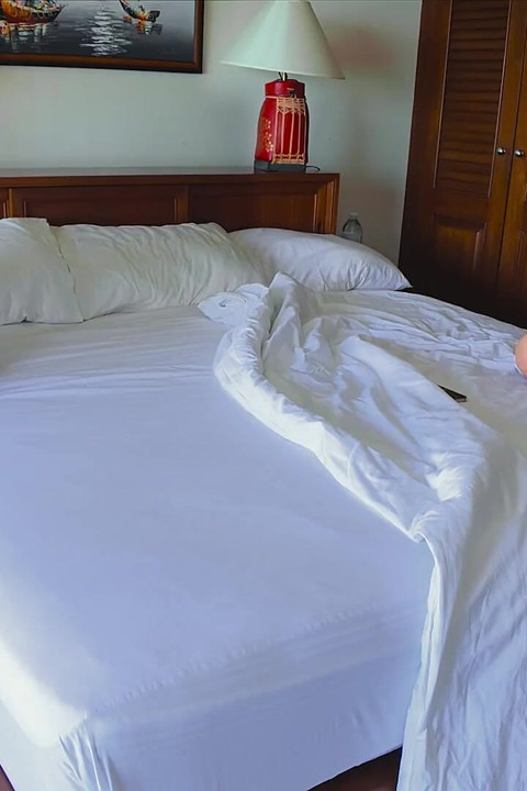 She Invited Her Hot MILF Friend for Our First Threesome! Homemade FFM