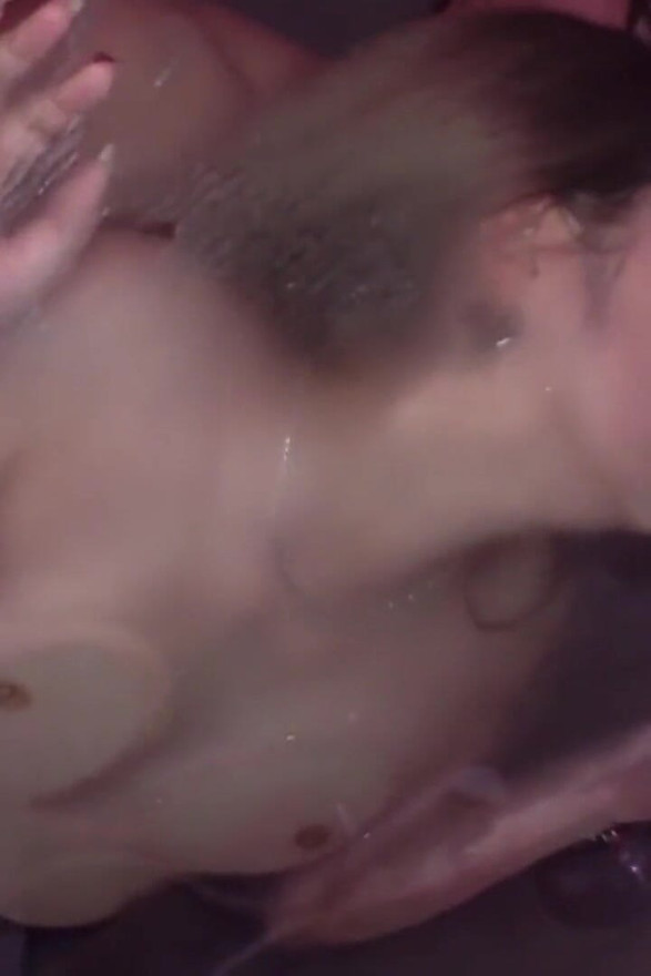 Outdoor Exhibition Thrills - Two Men Push Her to the Edge in a Wild Public Fantasy Finale