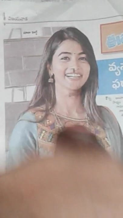 My Cum tribute to pooja hedge. ..aah aah