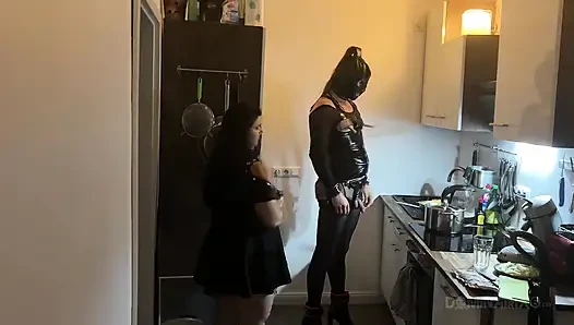 Kitchen Fetish Squirting Madness - Mature Sluts Drenched Everywhere