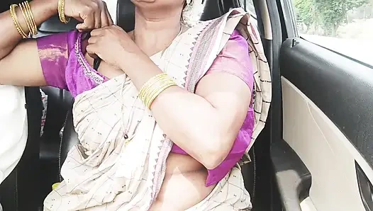 Telugu Stepmom Log Drive with Stepson Gor Sex Telugu Dirty Talks.
