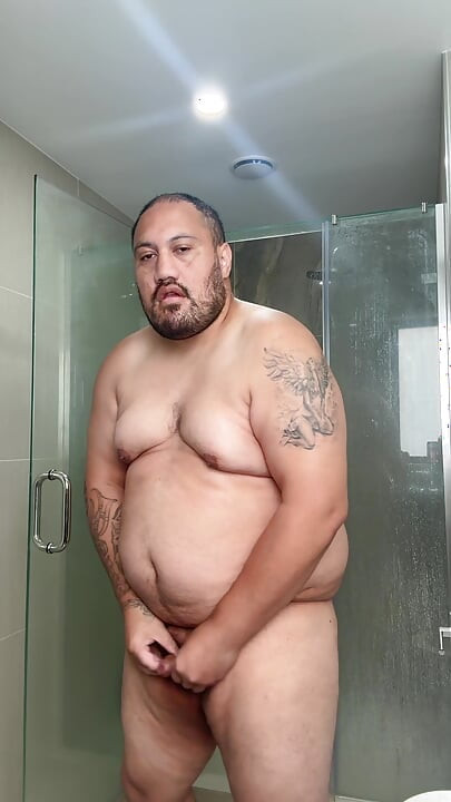 Got to clean the cock