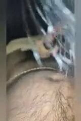Telugu wife – blowjob and cumshot