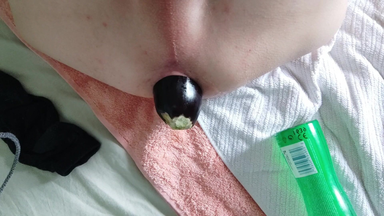 I had to shove the overgine up my ass