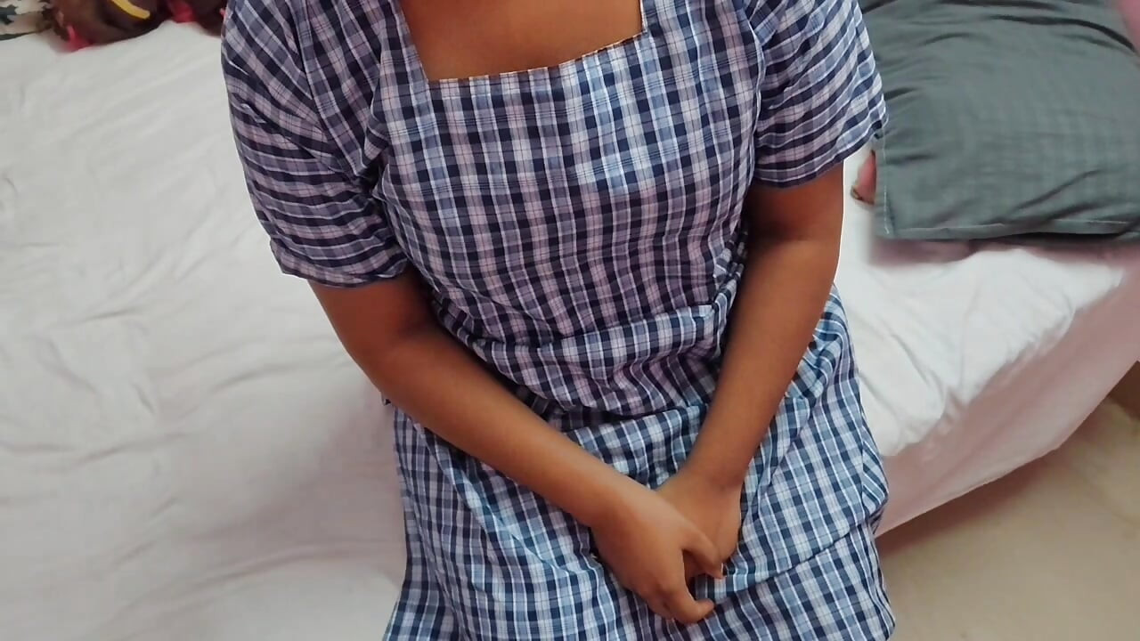 Delhi high school girl has a surprise test and making excuses to her stepbrother for not going to school