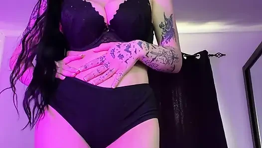 Slutty British Goth Dirty talk ASMR