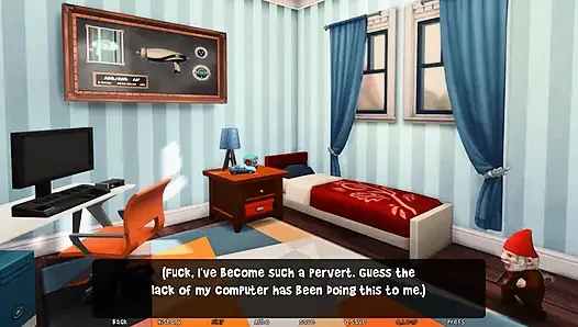 Dawn of Malice: stepson jerking multiple times on his stepmom's dirty panties, she caught him ep 9