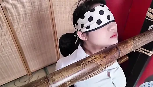 Xr22-the Girl Was Tied to a Pillar and Disciplined.