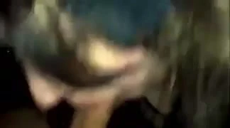 Hot CD gives sloppy and wild blowjob