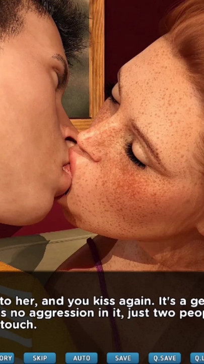 Bare Witness #6 Η Μόρα ρουφάει ένα καλό φιλί.