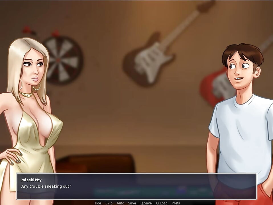 Summertime saga भाग 314 - Misskitty2k द्वारा पुरानी यादें