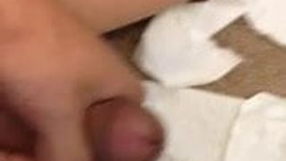 cock play with a cumshot