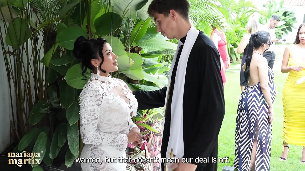 Martix婚礼第四章 - 玛丽安娜结婚后在浴室里操牧师