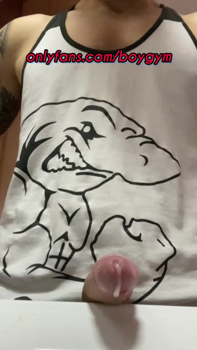 NO HANDS and NO FACE amazing CUMSHOT😈