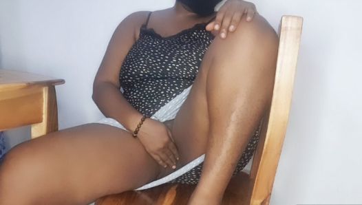 Tami desi tia asmr masturbando, negra africana menina se masturbando e Dedilhando-se para gozar