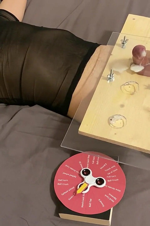 Wheel of Fortune #1 - CBT - Orgasm and Post Orgasm Stimulation